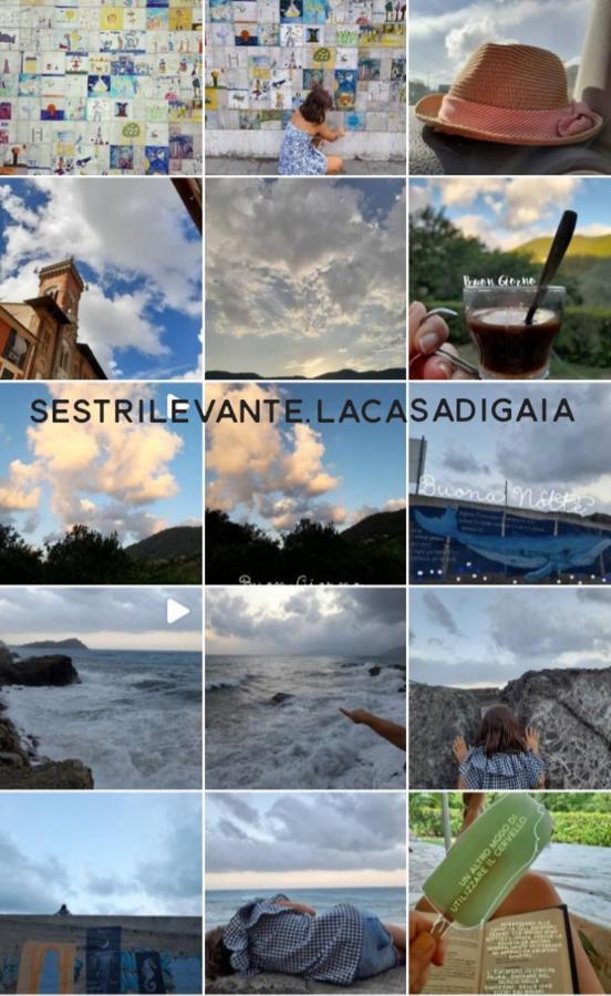 La Casa Di Gaia Apartman Sestri Levante Kültér fotó